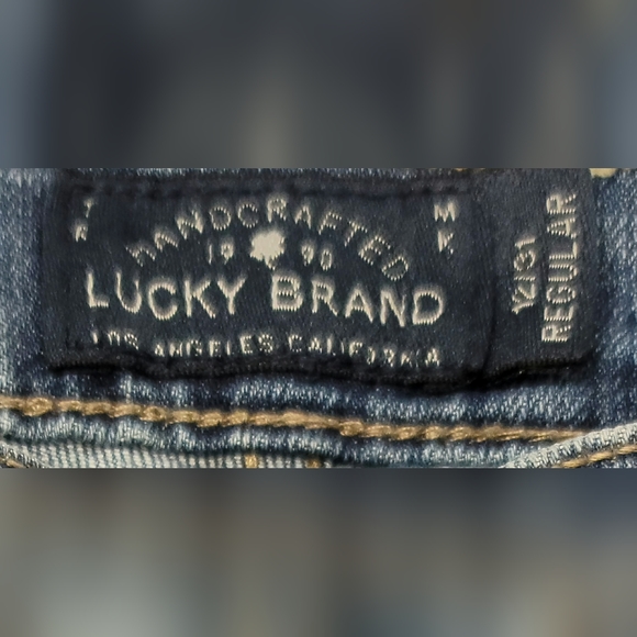 Lucky Brand Jeans Womens 12/31 Sofia Boot Cut Mid Rise Medium Light Wash Blue - Picture 5 of 8